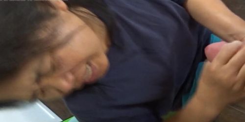 Filipina Nelia helping me cum again