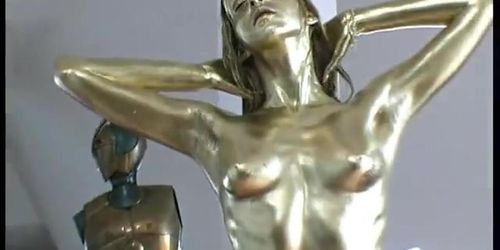 Golden bodypaint Detti