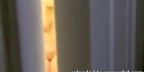 Door Peeping Mother Caught Nude