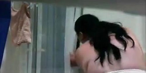 big tit mature spied on