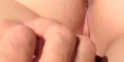 Cumming on Lucys pleasant gazoo in public