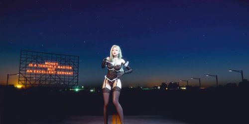 VAM virt a mate MMD THICC THICK GIRL dance CHA CHA by sun do