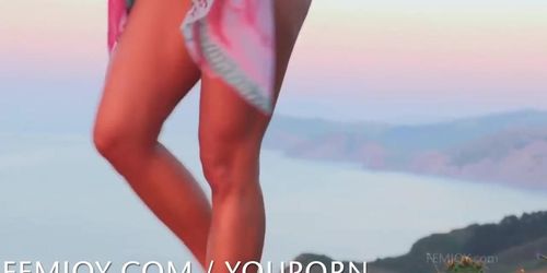 Sensual sunset tease (Whitney Conroy)
