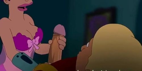 Futurama Hentai - Zapp pole for Turanga girl