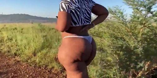 Huge Ass Ebony African BBW