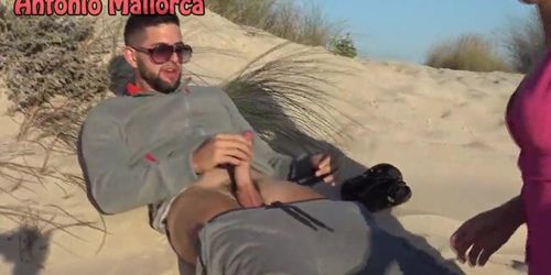 PUBLIC BLOWJOB ON THE BEACH OF PORTUGAL (Zena Little)