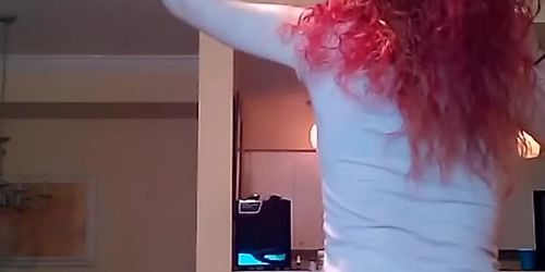 Redhead White Girl Twerk