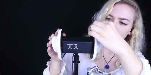 Asmr sexy ear licking