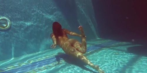 Canadian big boobs underwater