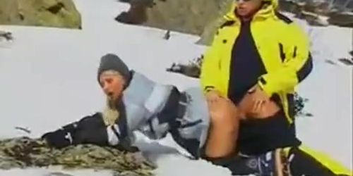 Fucking on a  Mountain