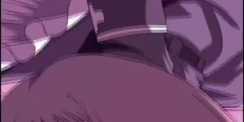 Chained hentai girl  to suck cock