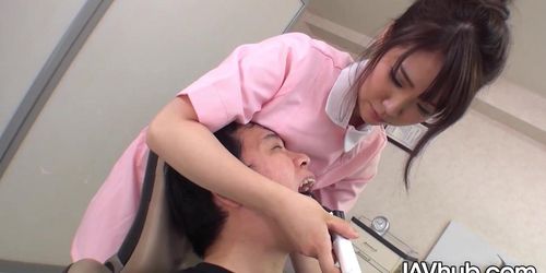 JAVHUB Dentist Mao Chinen creampied by her patient