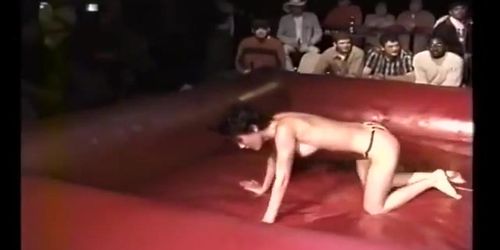 Sexy Bikini Girls catfighting until they're naked