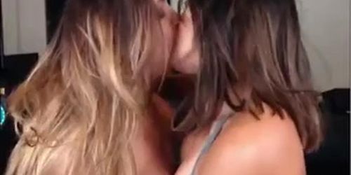 Girls try out lesbian for first time after some drinks Pt. 2