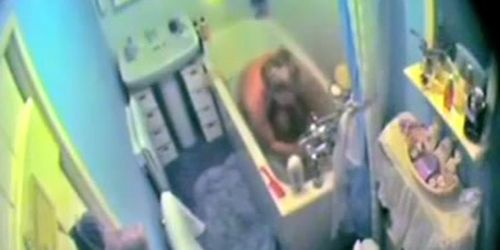 Bathroom hidden cam