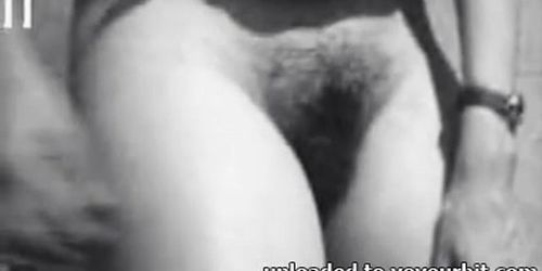 Hairy girl hidden cam #3