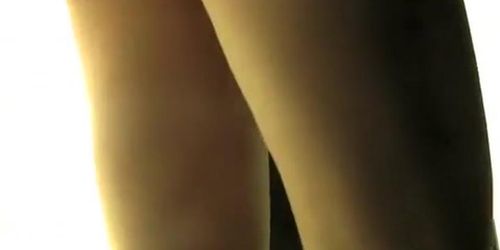 Small boobs and perfectly shaved pussy