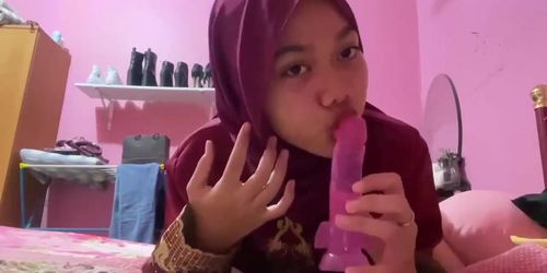 hijab Habis Kondangan Malah Sange