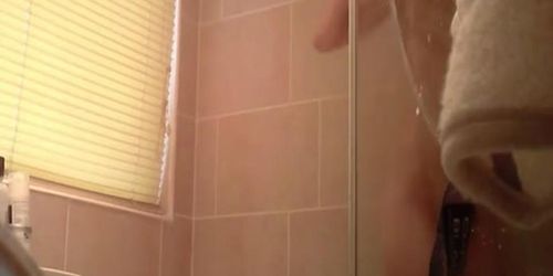 Teen Gets Caught On Hidden Cam In The Shower