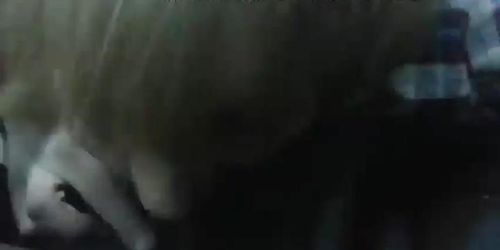 Car Slut Swallows BBC