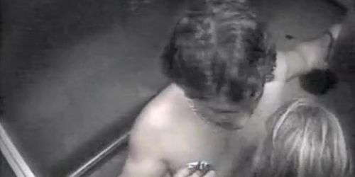 Sex in elevator