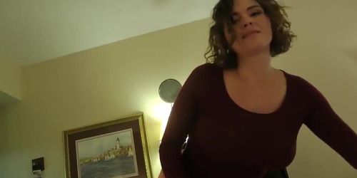 Mother Krissy Lynn  Son After Catching Him Jerking Off Pov