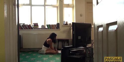 PASCALSSUBSLUTS - Asian Rina Ellis Dominated By Hung Master (Pascal White)