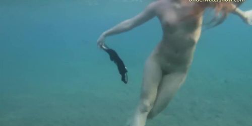 Underwater deep sea adventures naked