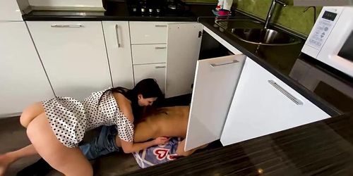 My husband said to save, so I pay the plumber with my body