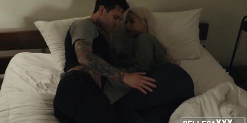 Delectable Elsa Jean adores having sensual fuck with her man (Gorgeous , Big cumshots)