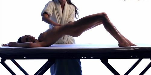 Little tight virgin pussy teen Vika massaged (Lara Page)
