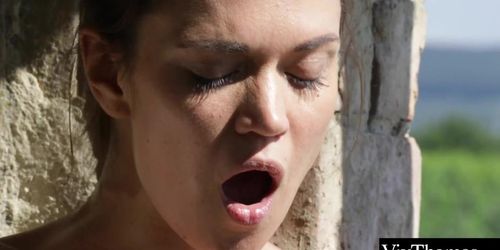 Hot lesbian couple can't wait to eat each other's pussy to orgasm
