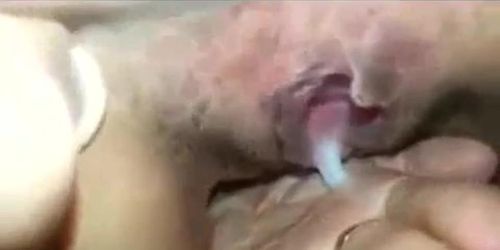 Slut Wife Creampie After Getting Her Pussy Demolished By BBC