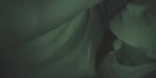 Blowjob and a facial in a hot voyeur Japanese sex video