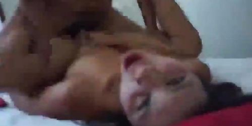 Indian MILF Desititlee shoots screw video while cumming loud