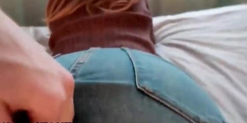 Nice Ass, Tight Ass Fucked In Ripped Jeans