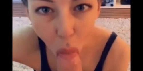 Throating My Ex'S Best Friend'S Big Dick And Swallowing His Load - Snapchat Porn