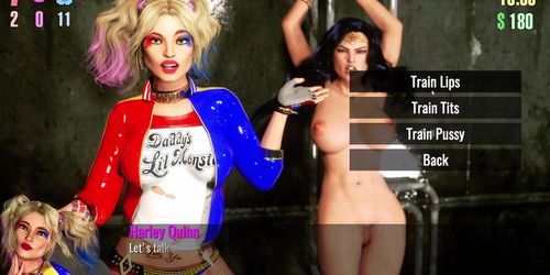 Wonder Slave Trainer game v0.1 | BDSM villain simulator | Zuleyka Games (Part 3)