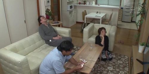 japanese teens ride their uncle's cocks