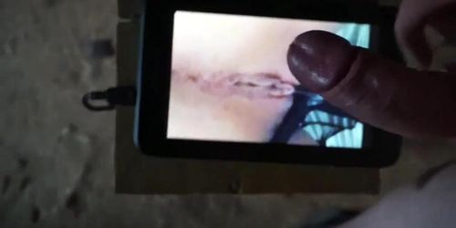 jerking to hot face
