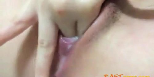 korean girl creamy orgasm