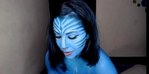 AVATAR BLUE BLOWJOB