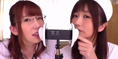 [ASMR] YUI & HIBIKI Licking (Yui Hatano)