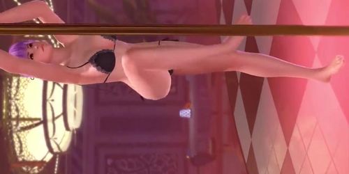 Ayane Sexy pole dancing