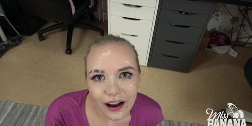 Miss Banana Cumshot Compilation #3