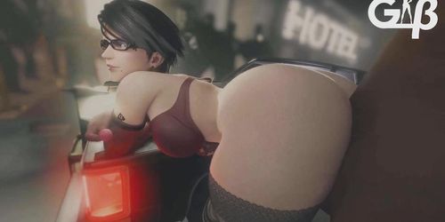 Bayonetta Public Anal (Animation With Sound)