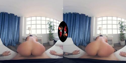 Vrlatina - Big Ass Latina Cutey Makes You Cock Cum On Her Big Boobs Vr