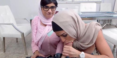 Mia Khalifa e Juliana Veiga em Ação. (Mia Callista)