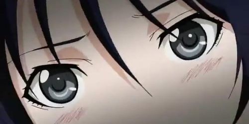 Brunette anime chick with big tits