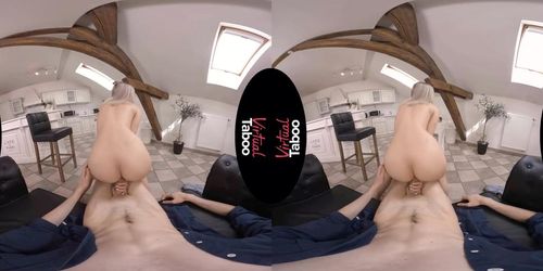 VIRTUAL TABOO - Eva Elfie Needs Steprother's Cum